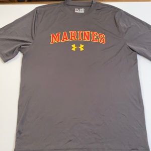 Marines Under Armour Medium Loose HeatGear Shirt